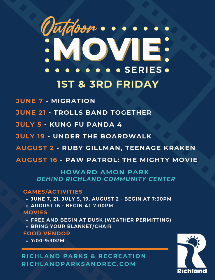 Outdoor Summer Movie Series 2024