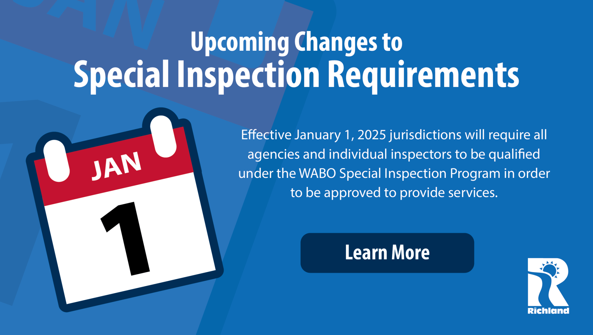 Changes to Inspections in 2025