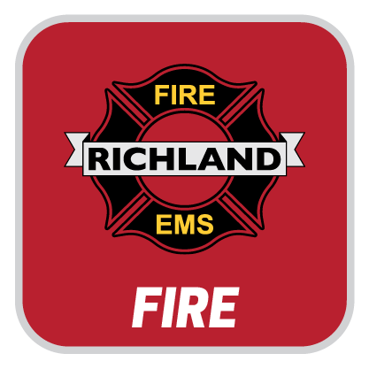 We are richland fire button